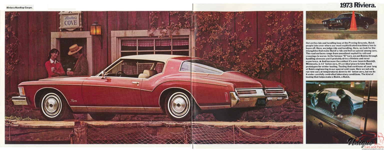1973 Buick Riviera Brochure Page 1